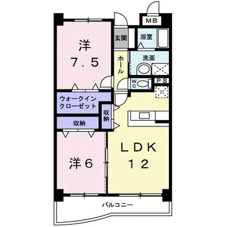 アズゥールの物件間取画像